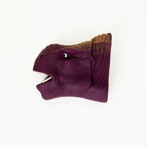 Disney Dinosaur Movie Dino Hand Puppet McDonald’s Vintage 2000 Y2K Purple Toy